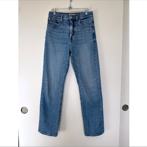 Madewell '90s Straight Jean - medium wash - Picture 2 of 5